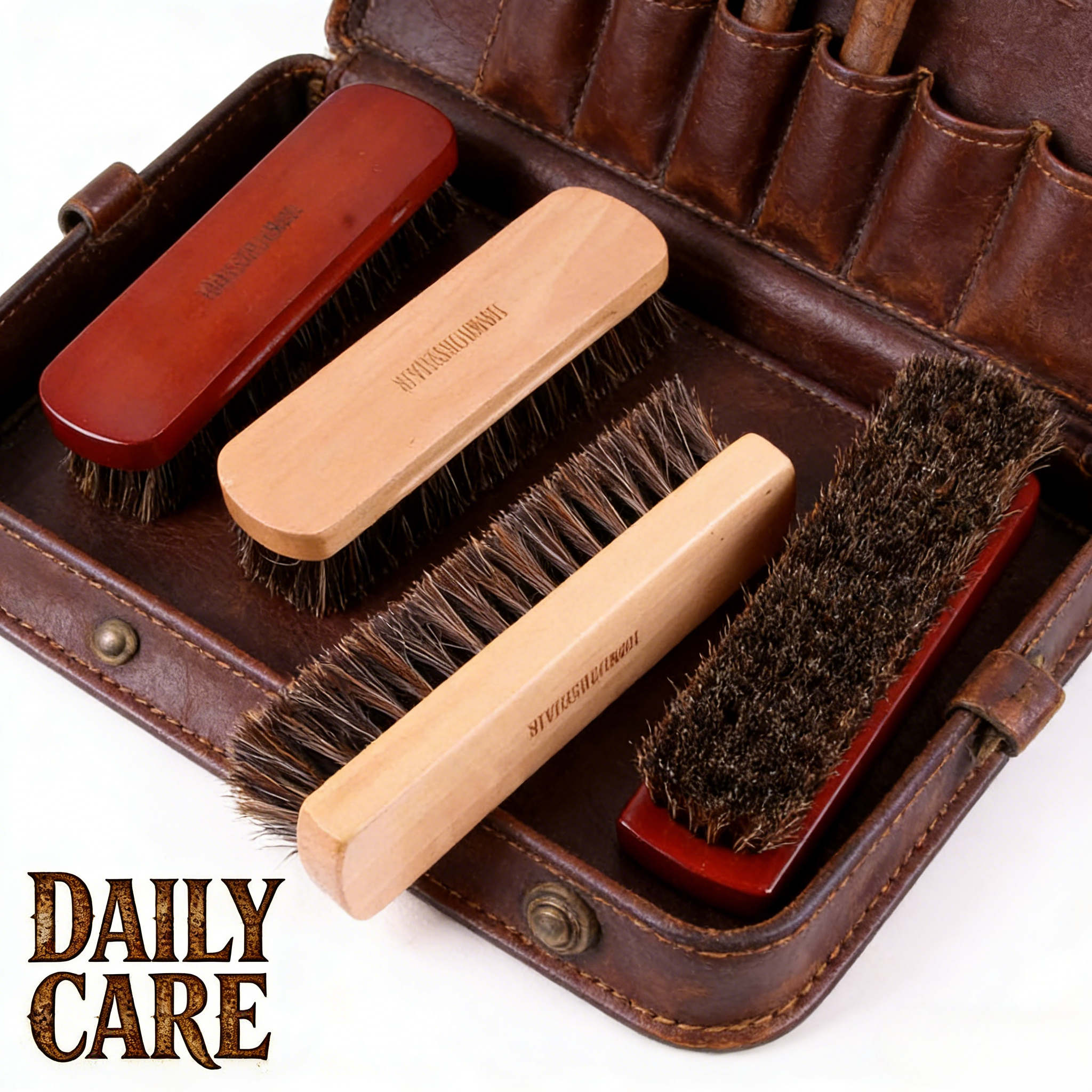 Sneaker Care Kit - 2026 Large Size Horse Hair Brush