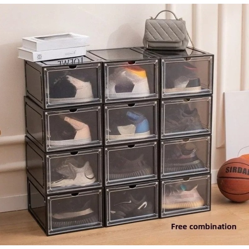 Sneaker Case - Clear Acrylic Shoe Storage Boxes, Modular