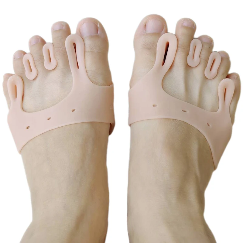 Shoe Polish Cream - 2pieces=1pair Gel Silicone Bunion Corrector Toe