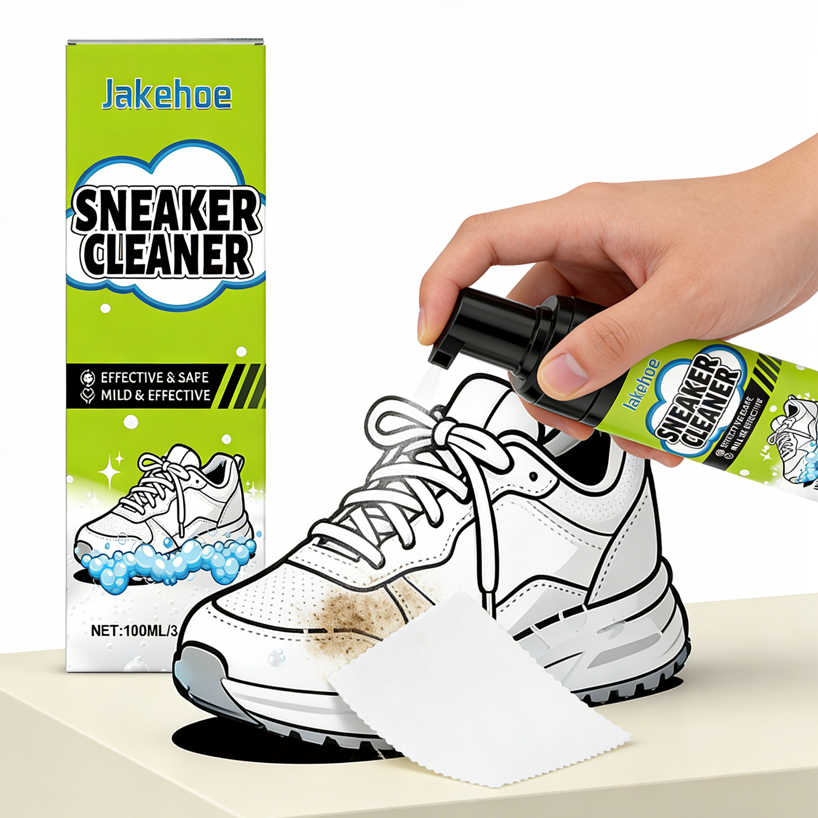 Sneaker Care Kit - White Shoe Cleaner Sneaker Cleaning Kit