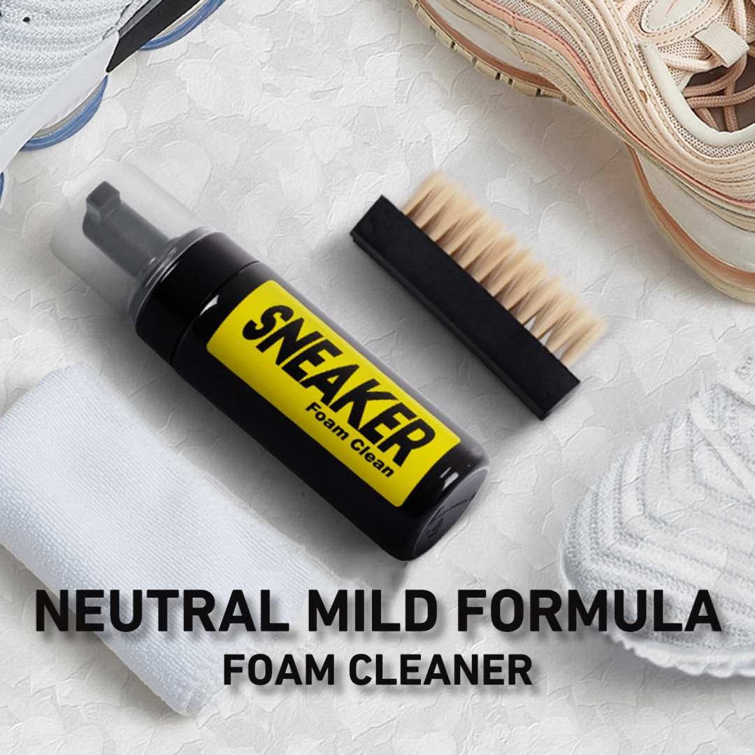 150ML Water-Free Foam Sneakers – Sneaker Care White Bewertung und Preis