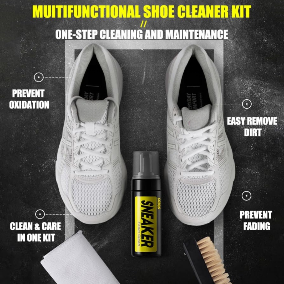 150ML Water-Free Foam Sneakers – Sneaker Care White Bewertung und Preis