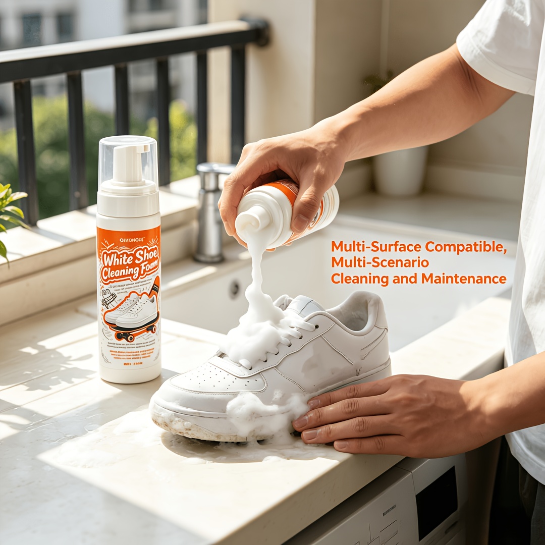 Portable No Rinse White Shoe C – Sneaker Care White Bewertung und Preis