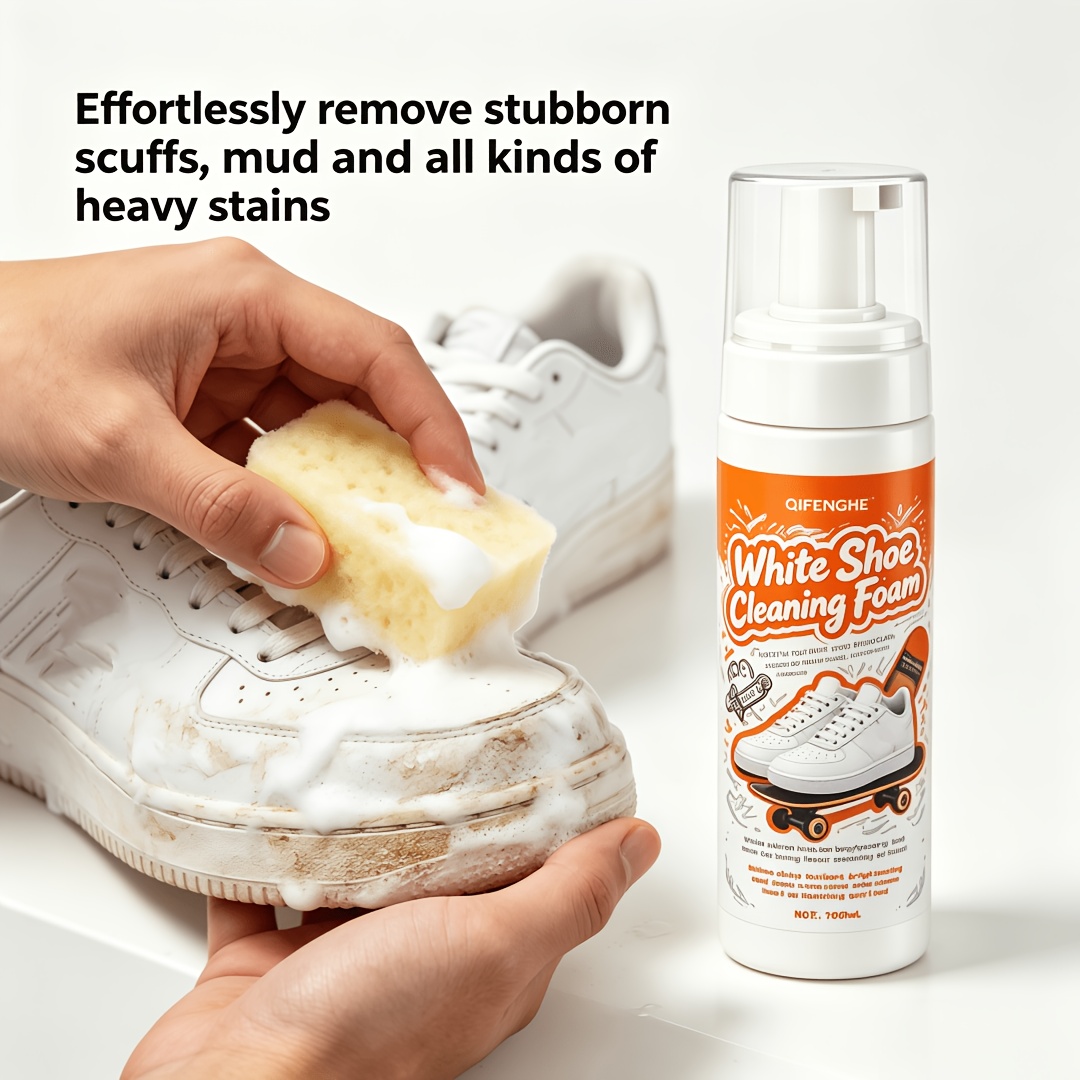 Portable No Rinse White Shoe C – Sneaker Care White Bewertung und Preis