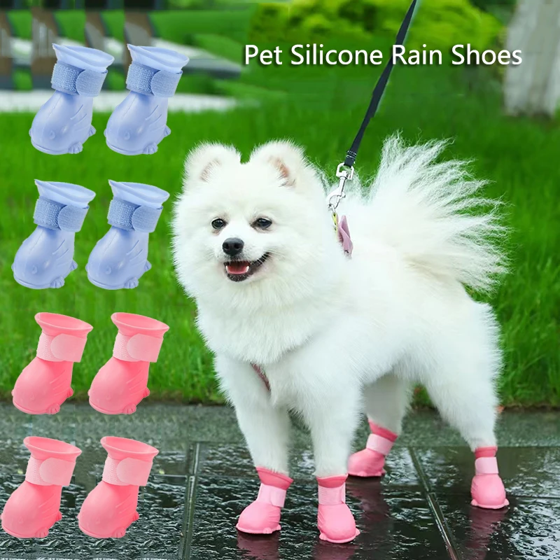 4-Piece Waterproof Dog Rain Sh – Shoe Polish Cream Bewertung und Preis