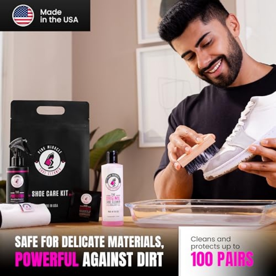 Pink Miracle Shoe Care Kit - I – Sneaker Care Cleaner Bewertung und Preis