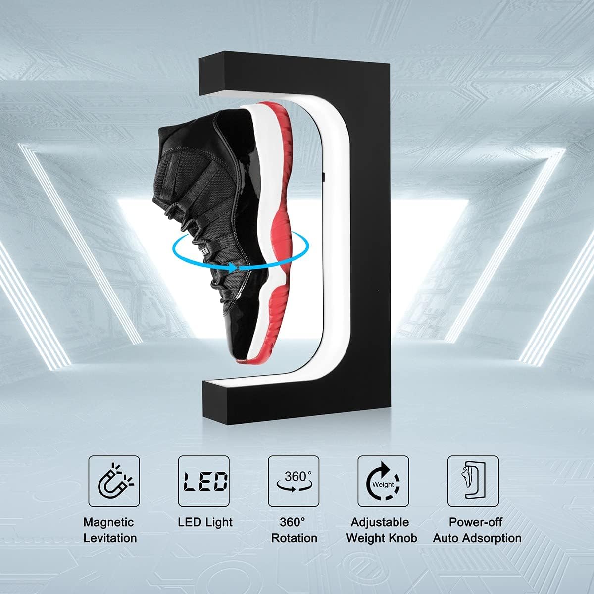 Floating Shoe Display Magnetic – Sneaker Case Bewertung und Preis