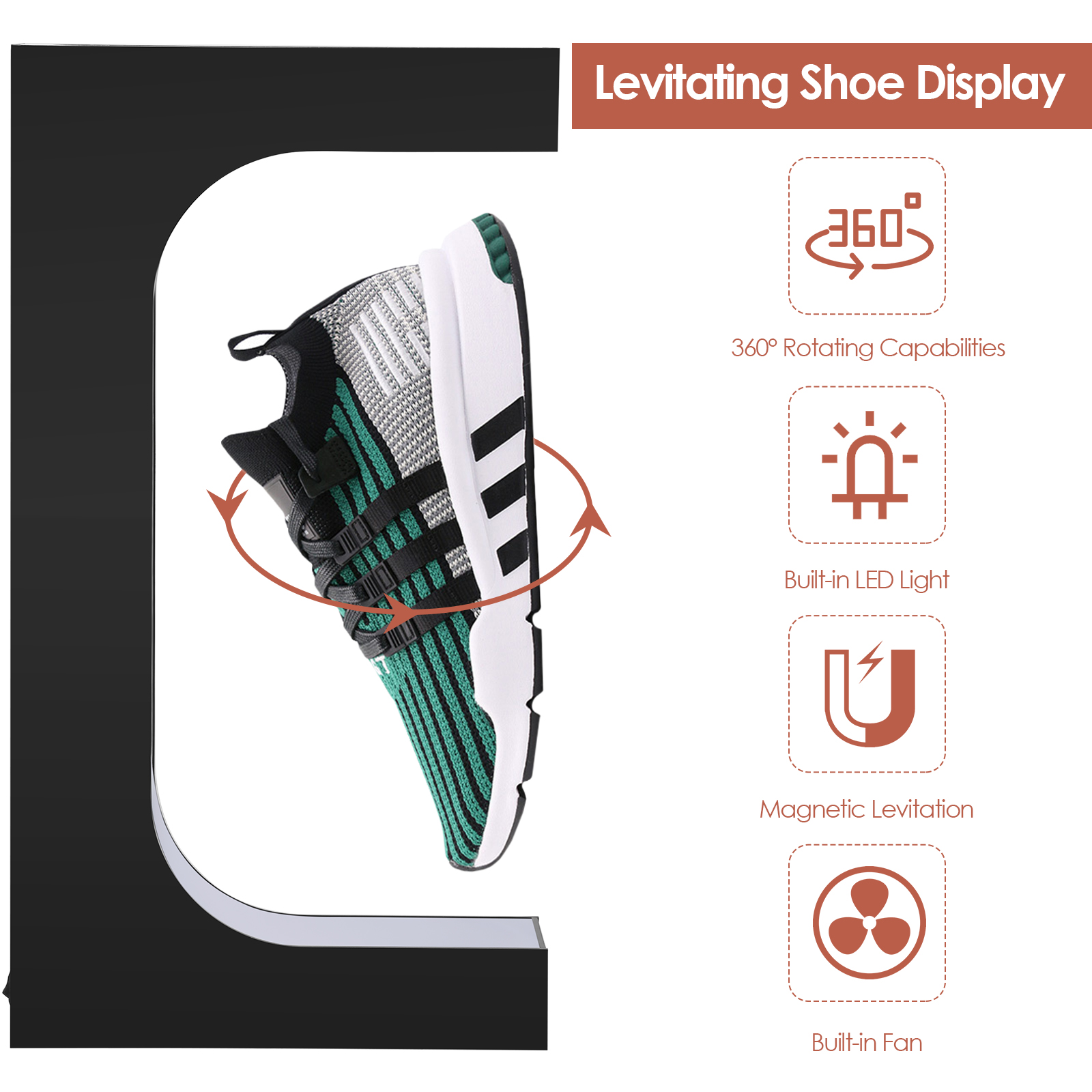 Floating Shoe Display Magnetic – Sneaker Case Bewertung und Preis