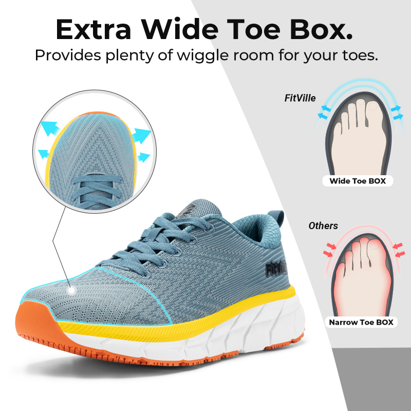 FitVille Wide Toe Box Men'S Sh – Sneaker Case Bewertung und Preis