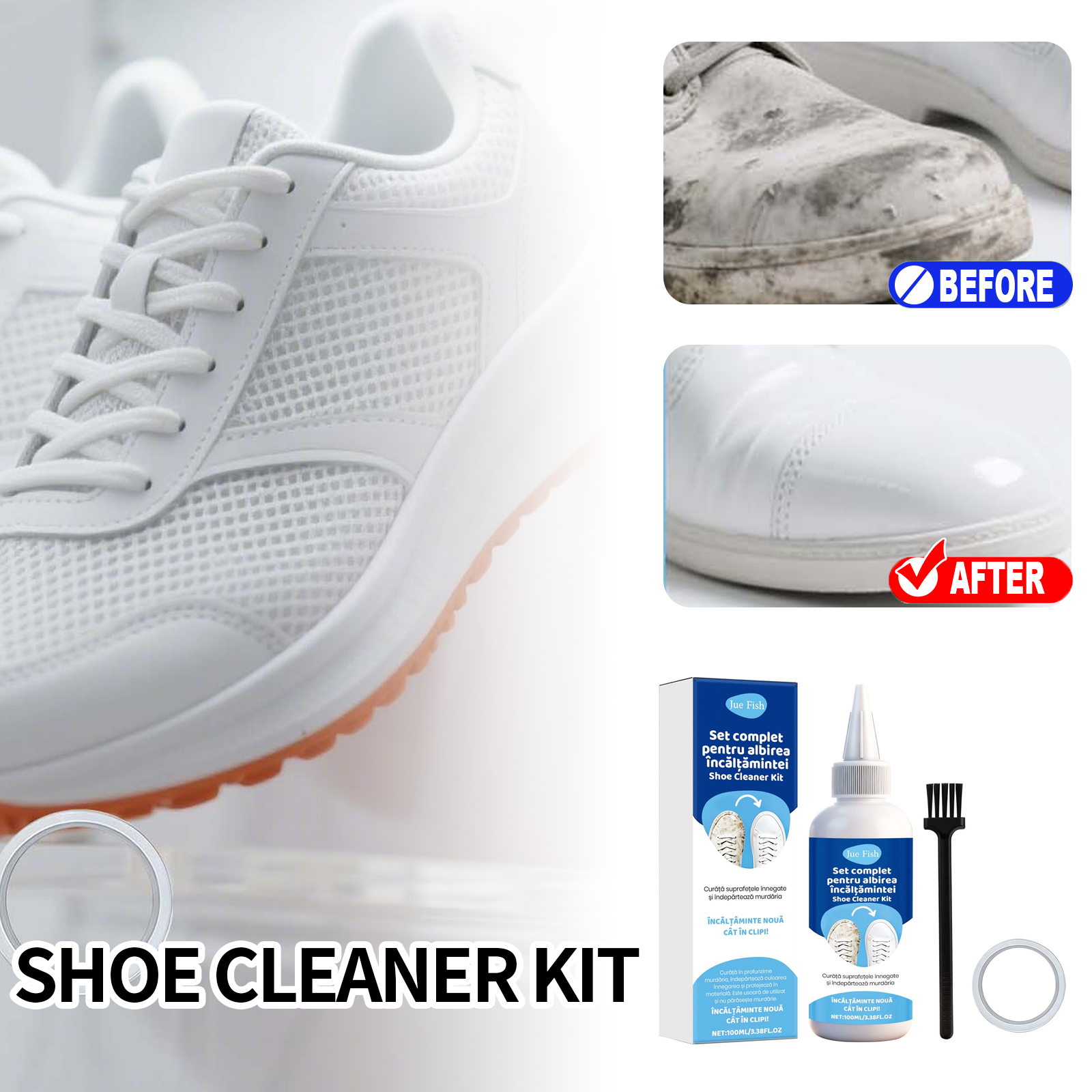 Shoes Whitening Gel Kit With T – Sneaker Care Whitener Bewertung und Preis