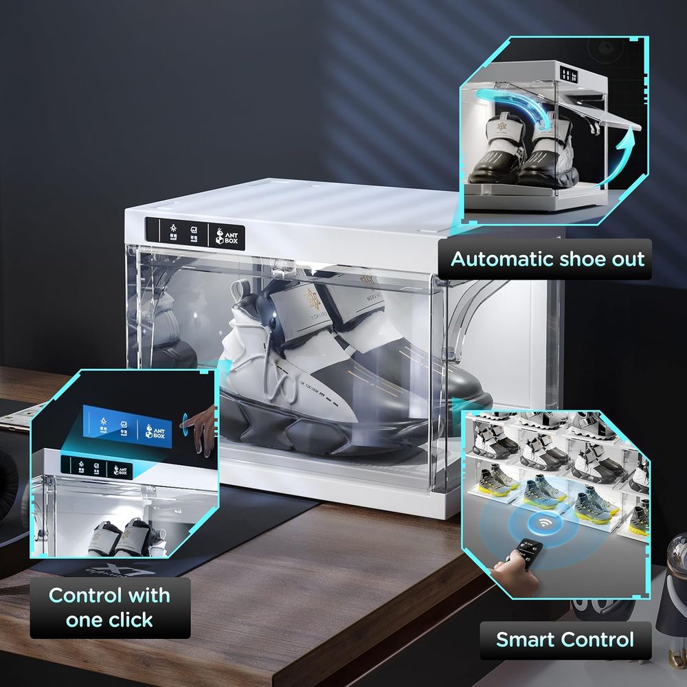 Smart LED Shoe Organizer, Clea – Sneaker Case Bewertung und Preis