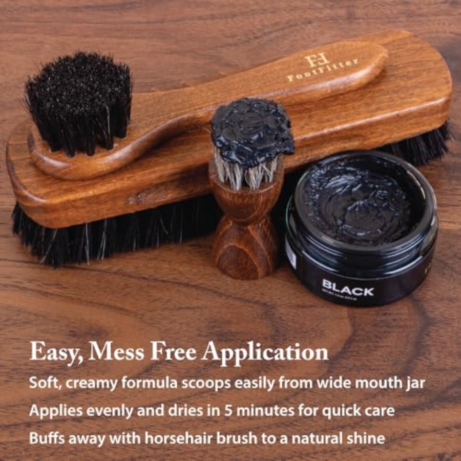 FootFitter Premium Shoe Cream  – Shoe Polish Cream Bewertung und Preis