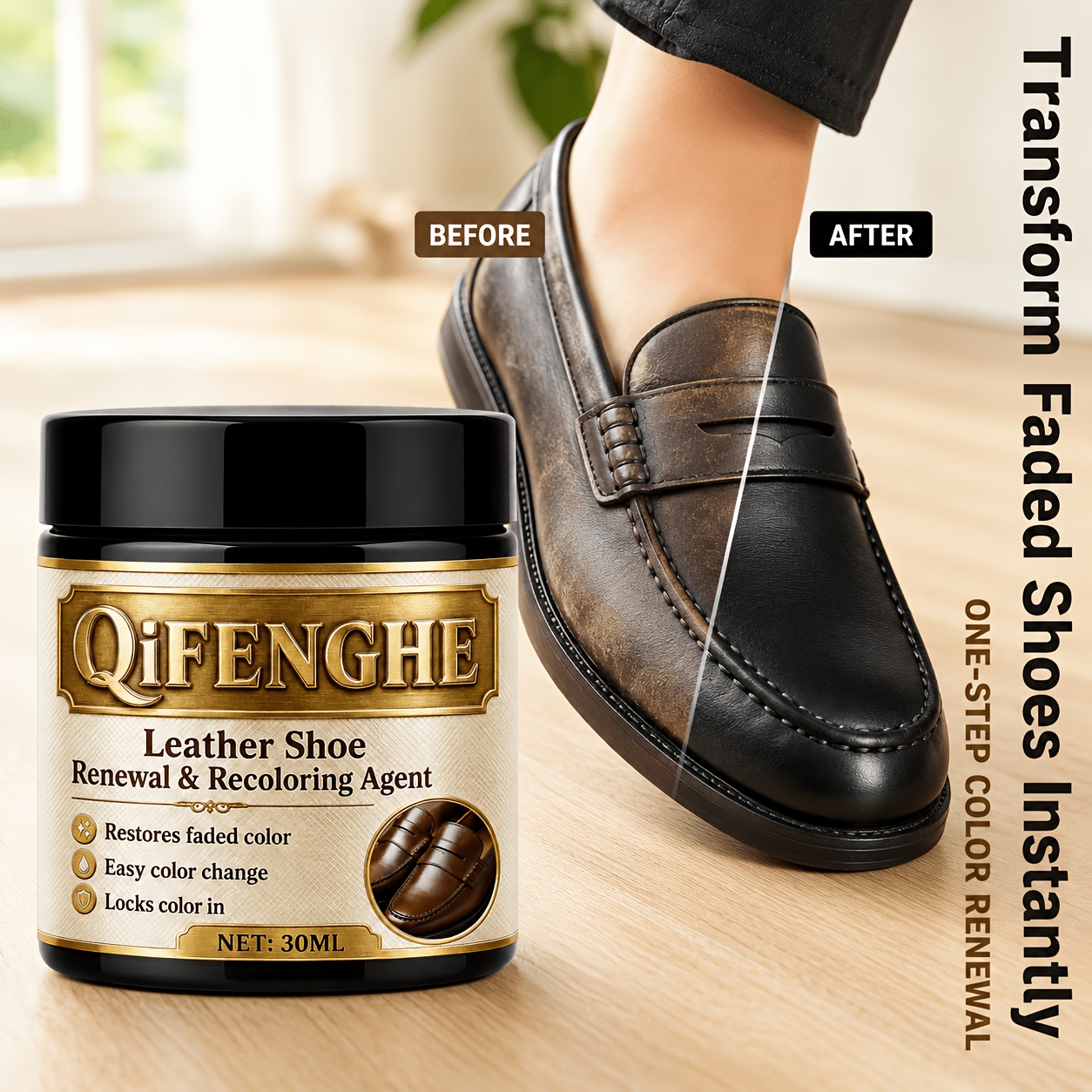 Leather Shoe Renewal Recolorin – Shoe Polish Cream Bewertung und Preis