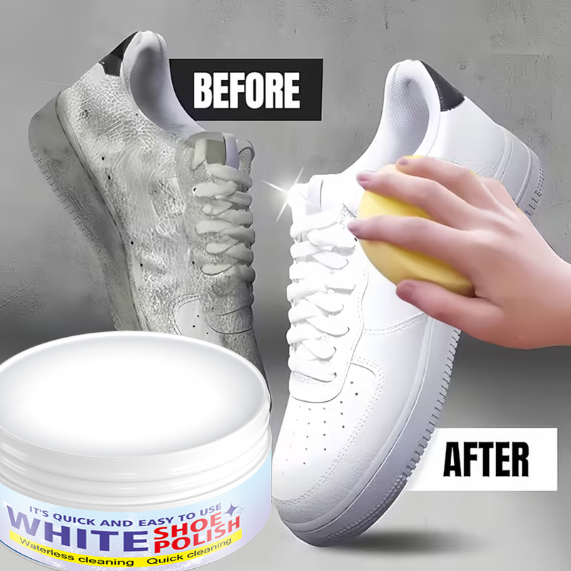 White Shoe Care Cream, Polishi – Sneaker Care Whitener Bewertung und Preis
