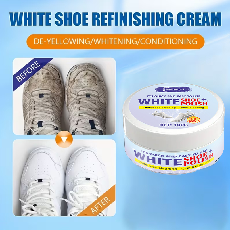 White Shoe Care Cream, Polishi – Sneaker Care Whitener Bewertung und Preis