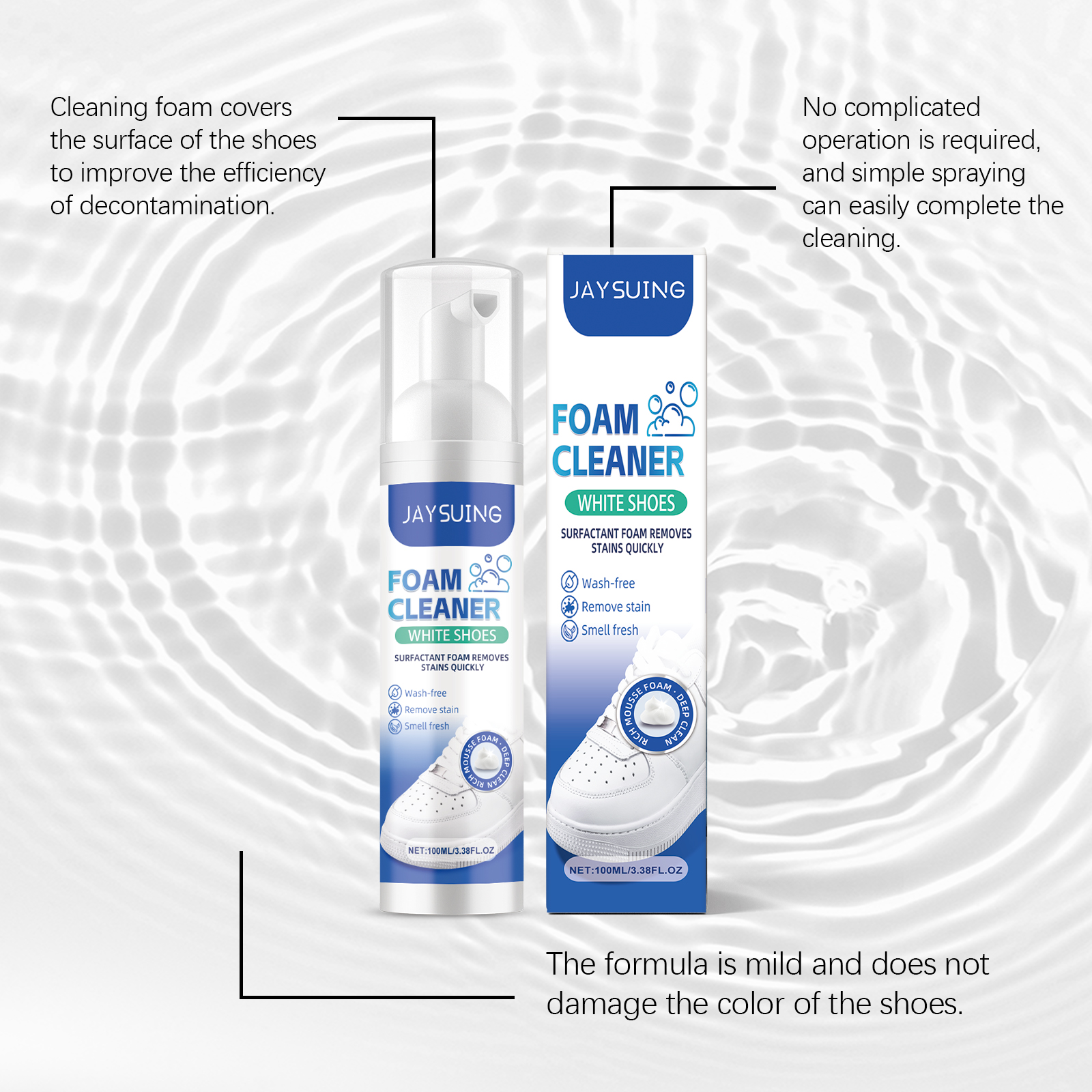 White Shoes Foam Cleaner No Ri – Sneaker Care White Bewertung und Preis