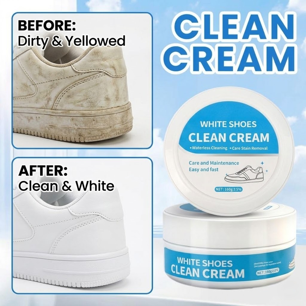 No-Wash Shoe Cleaning Paste Wh – Sneaker Care Whitener Bewertung und Preis