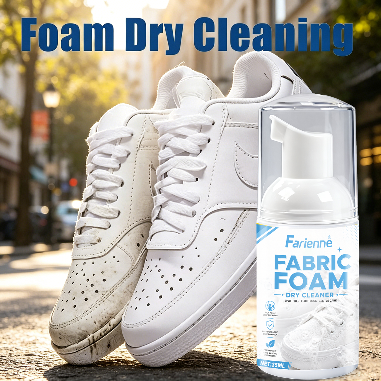 Farienne Fabric Foam Dry Clean – Sneaker Care Kit Bewertung und Preis
