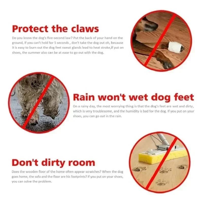 New 4pcs Waterproof Pet Dog Sh – Shoe Polish Cream Bewertung und Preis
