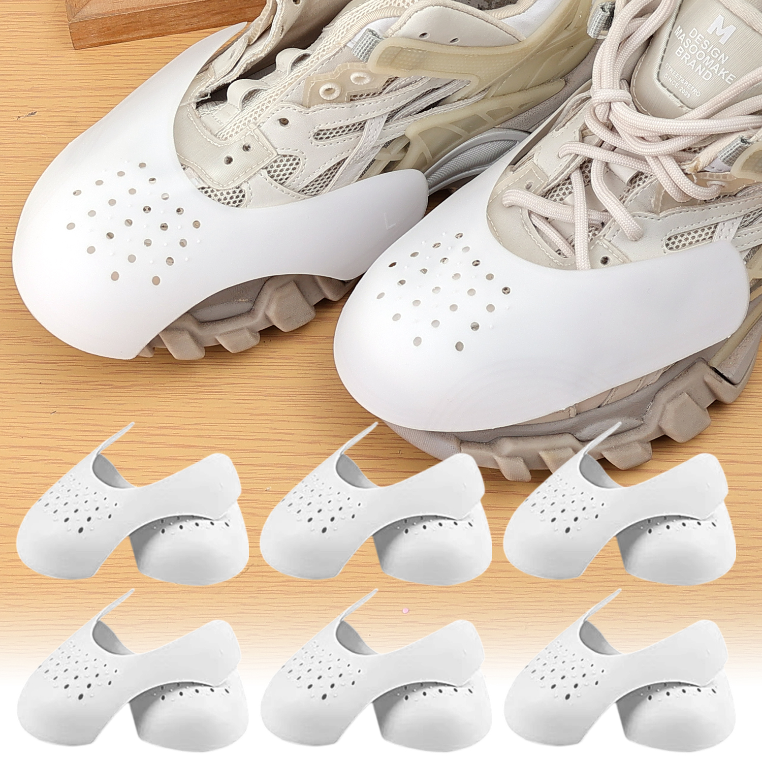 10Pcs Protector Shoe Head Stre – Crease Protector Toe Bewertung und Preis