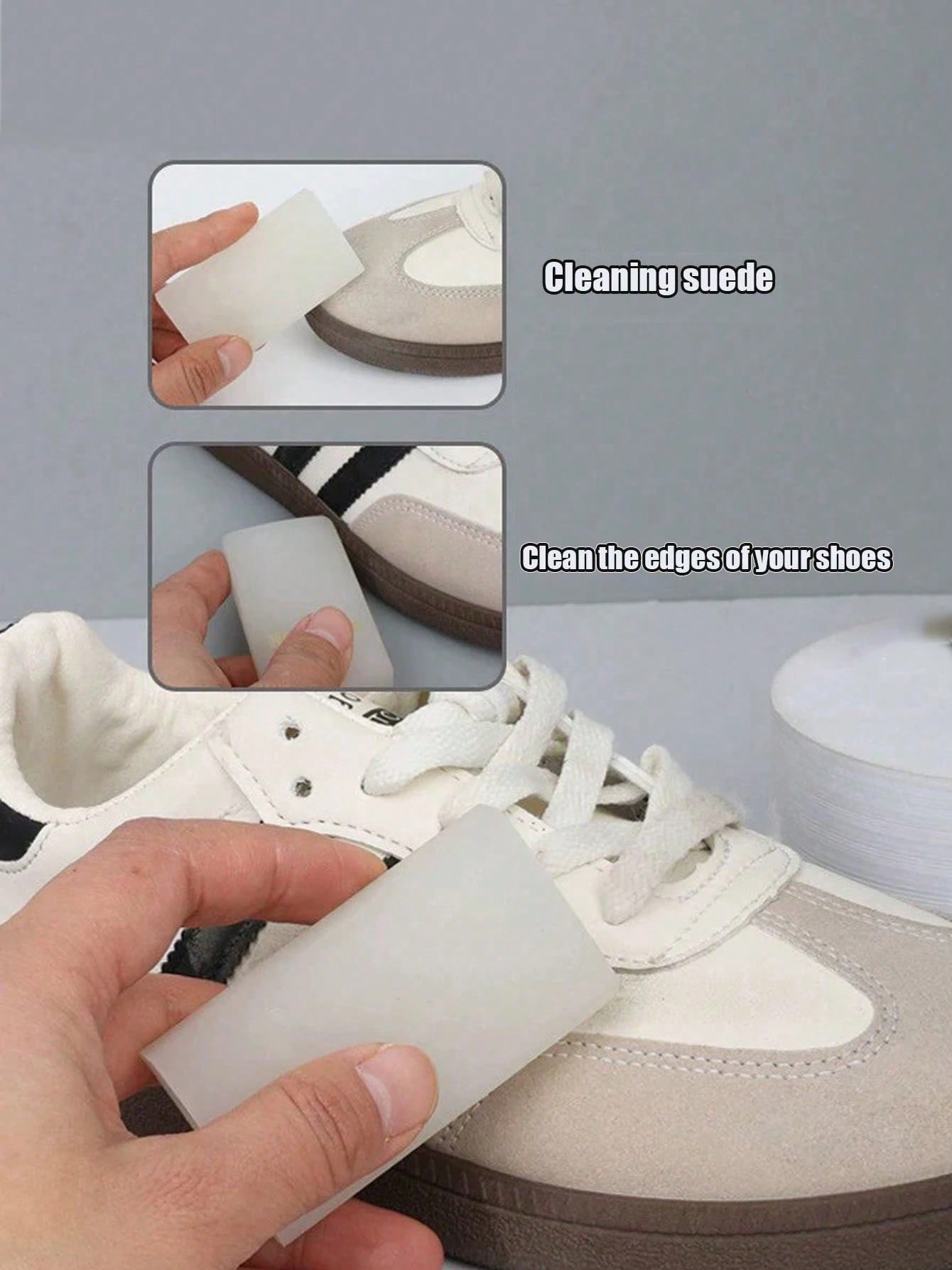 2/1pc Portable Suede Shoe Clea – Sneaker Care White Bewertung und Preis